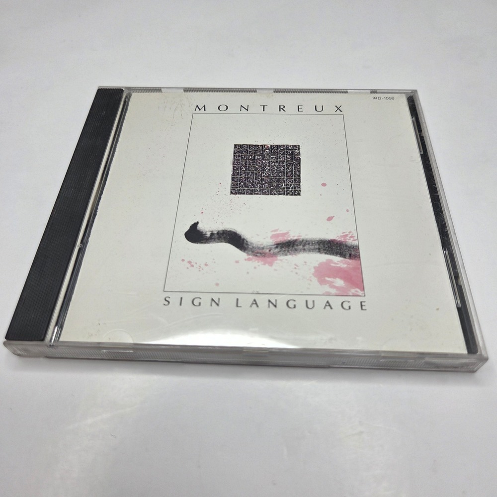 Montreux Sign Language CD 1987 Windham Hill Jazz Fusion Japan Press WD-1058